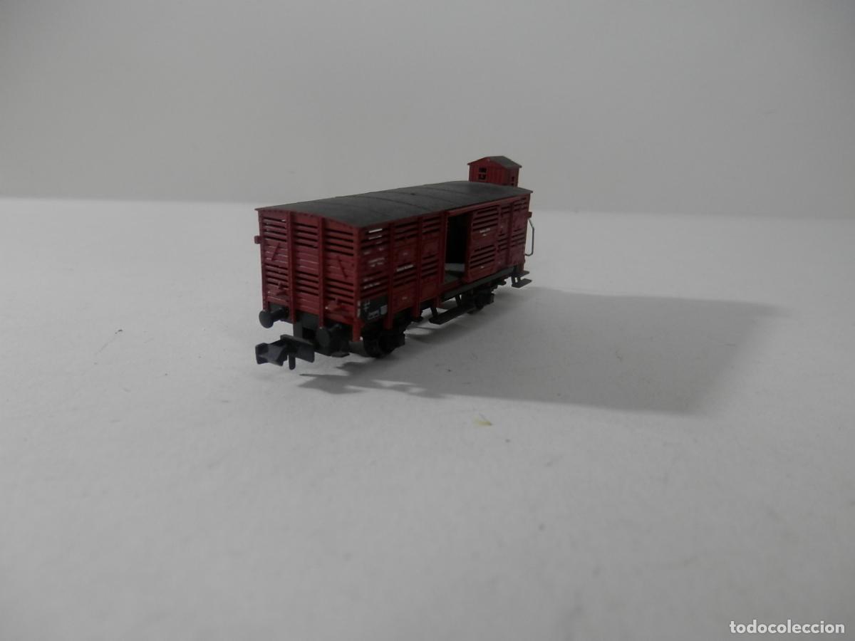 Trenes escala: VAGON CERRADO ESCALA N DE FLEISCHMANN - Foto 2