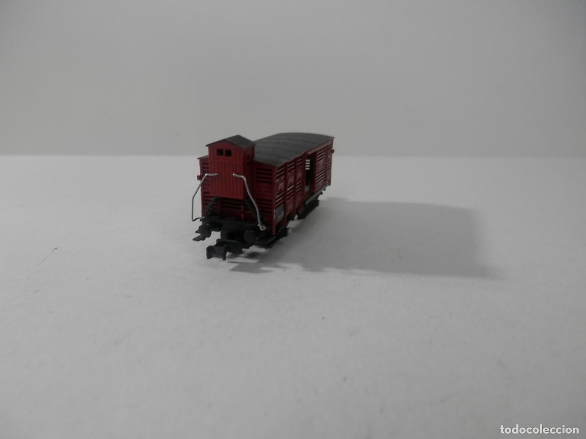 Trenes escala: VAGON CERRADO ESCALA N DE FLEISCHMANN - Foto 6
