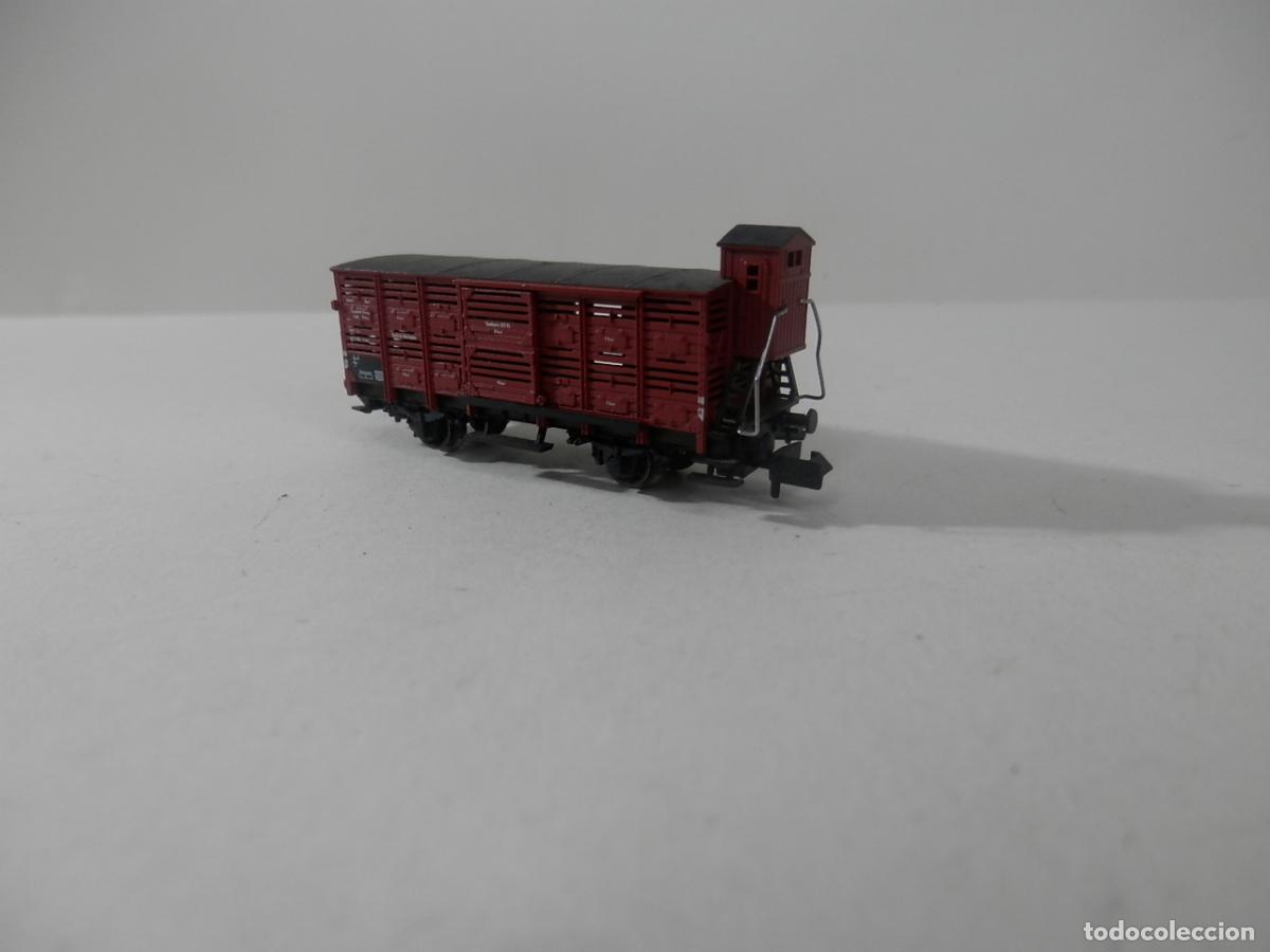 Trenes escala: VAGON CERRADO ESCALA N DE FLEISCHMANN - Foto 7