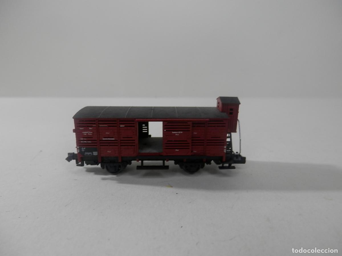 Trenes escala: VAGON CERRADO ESCALA N DE FLEISCHMANN