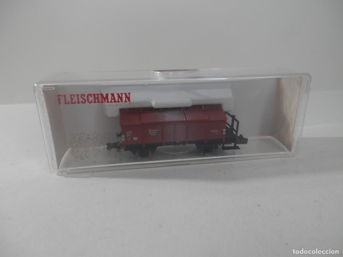 Trenes escala: VAGON BORDE ALTO ESCALA N DE FLEISCHMANN