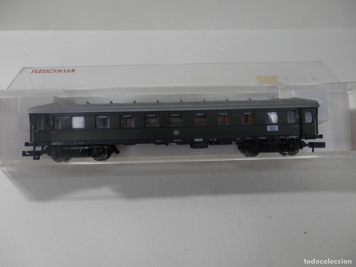 Trenes escala: VAGON PASAJEROS DE LA DB ESCALA N DE FLEISCHMANN - Foto 2