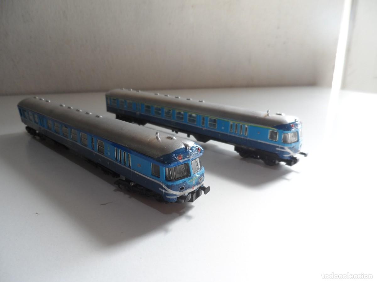 Trenes escala: TER RENFE SERIE 597 ARTESANAL FLEISCHMANN ESCALA N