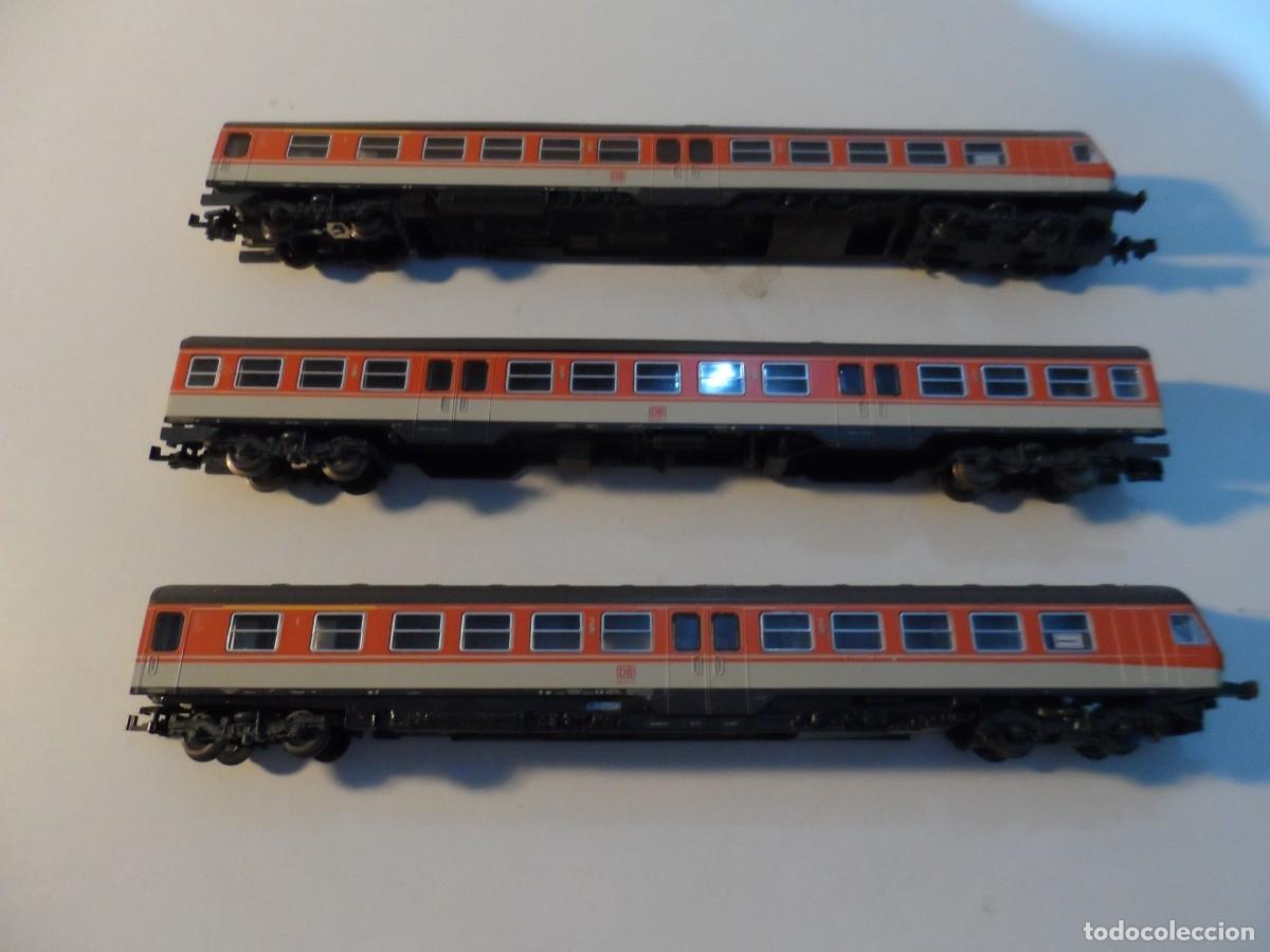 Trenes escala: CONJUNTO FLEISCHMANN 7430 -7432 FUNCIONA ESCALA N