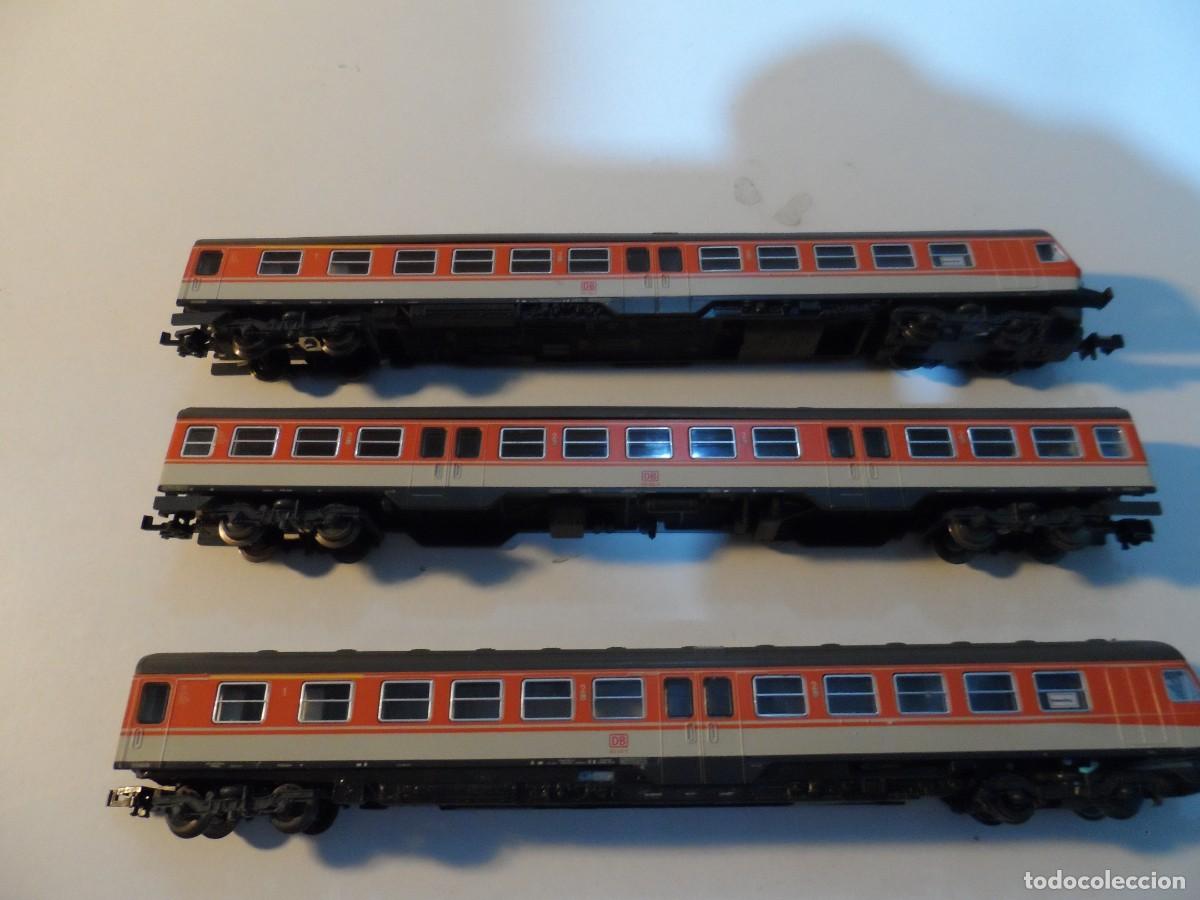 Trenes escala: CONJUNTO FLEISCHMANN 7430 -7432 FUNCIONA ESCALA N