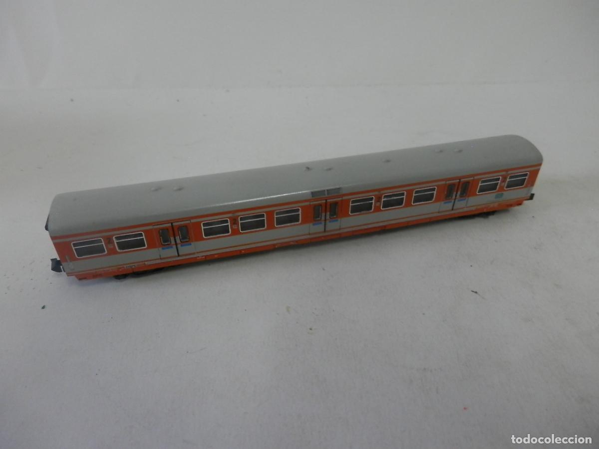 Trenes escala: VAGON PASAJEROS DE LA DB ESCALA N DE FLEISCHMANN - Foto 4