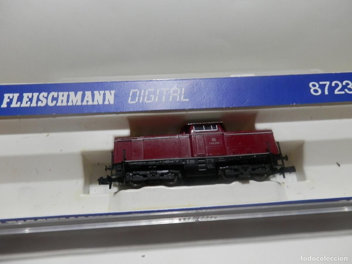 Trenes escala: LOCOMOTORA DIESEL DE LA DB ESCALA N DE FLEISCHMANN