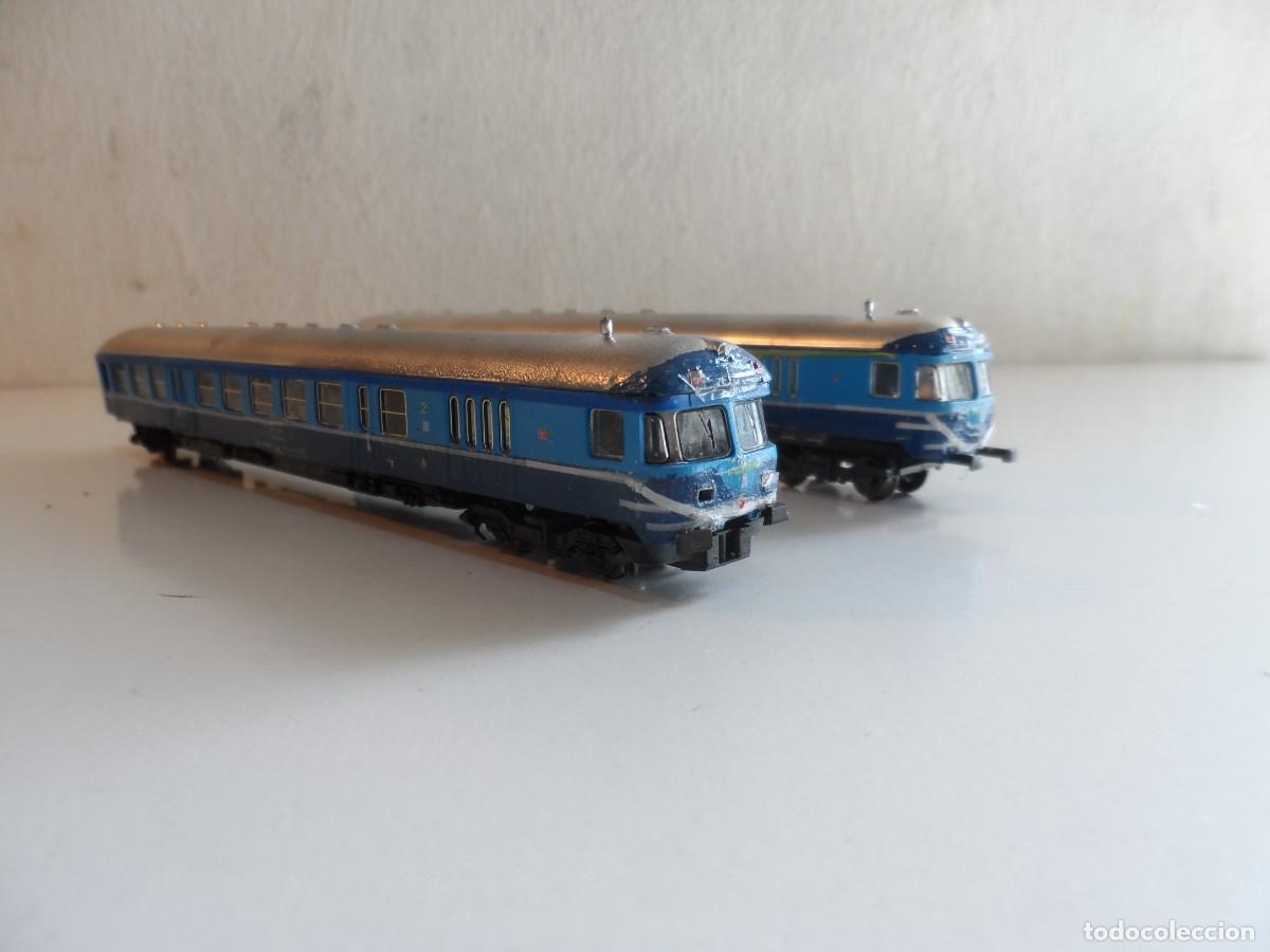 Trenes escala: TER RENFE SERIE 597 ARTESANAL FLEISCHMANN ESCALA N