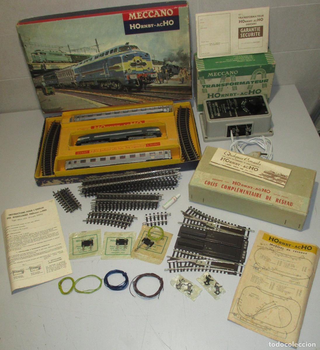 Trenes Escala: MECCANO HOrnby-acHO circuito 6150 + extras, Diesel 060 DB