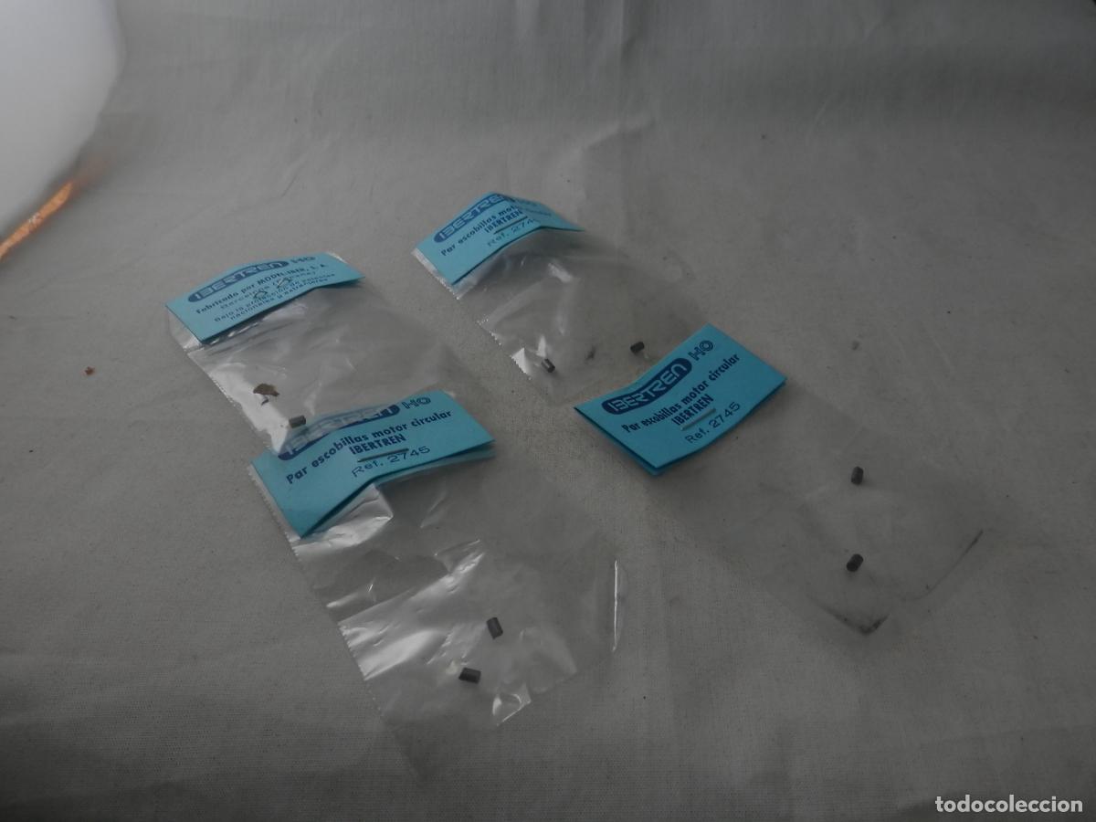 Trenes Escala: LOTE ESCOBILLAS MOTOR ESCALA HO