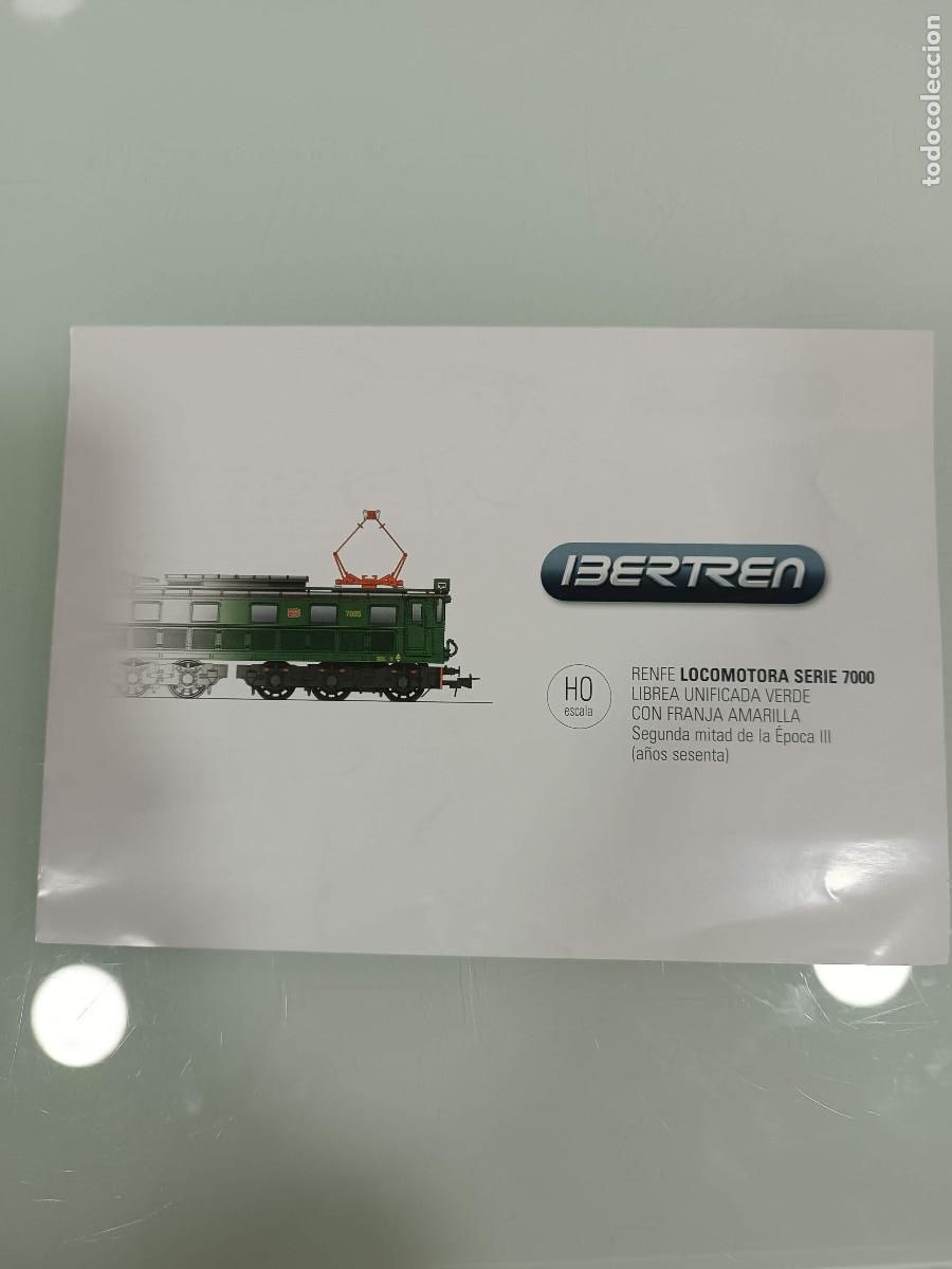 Trenes Escala: IBERTREN LOCOMOTORA SERIE 7000 MANUAL.