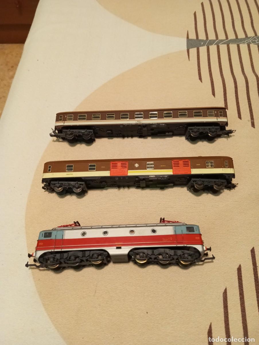 Comboios Escala: tren de IBERTREN de la EHO.1.87 analogico Md.ESTRELLA funciona perfecto