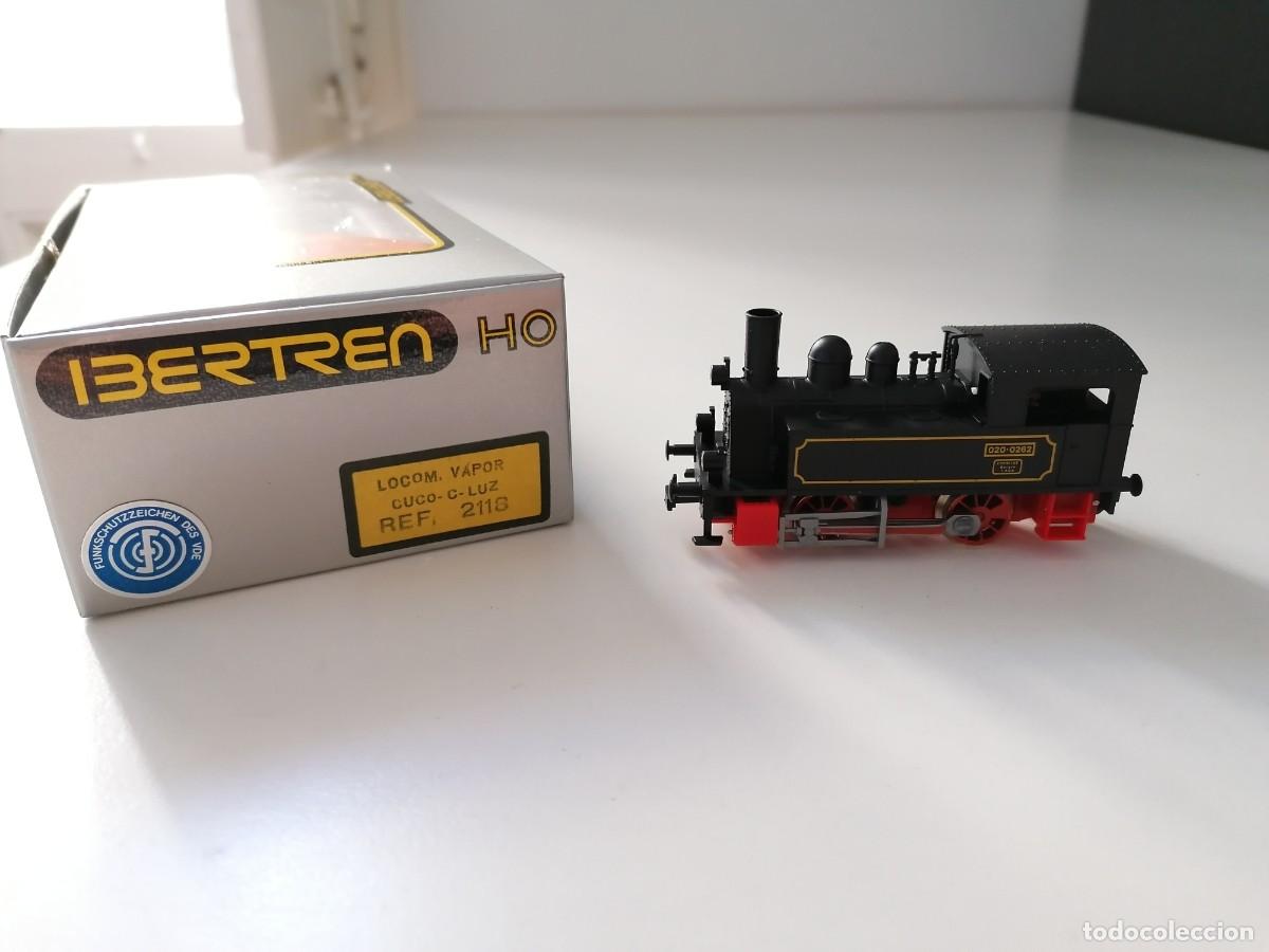 Trenes Escala: Ibertren H0 2118 Locomotora de Vapor 020-0262 Cuco Renfe Nuevo