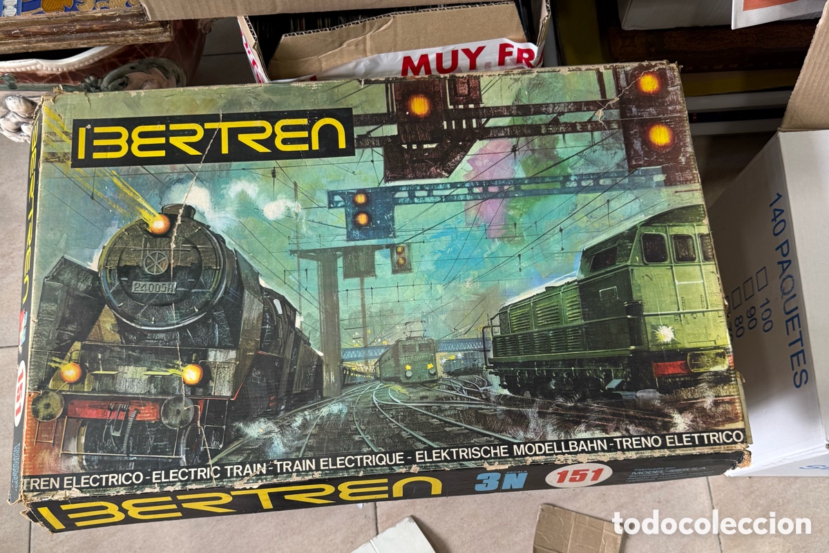 Modelleisenbahnen: Caja ibertren escala 3 N 151, tal y como se ve