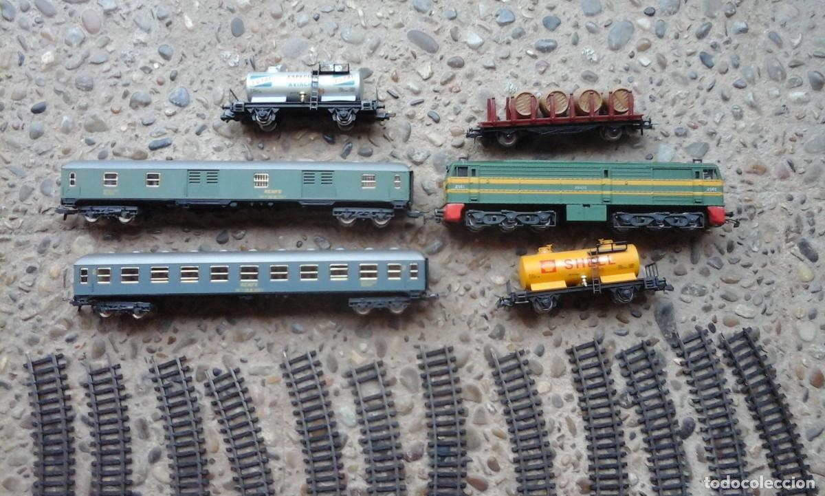 Modelleisenbahnen: Tren Locomotora, vagones v&iacute;as IBERTREN