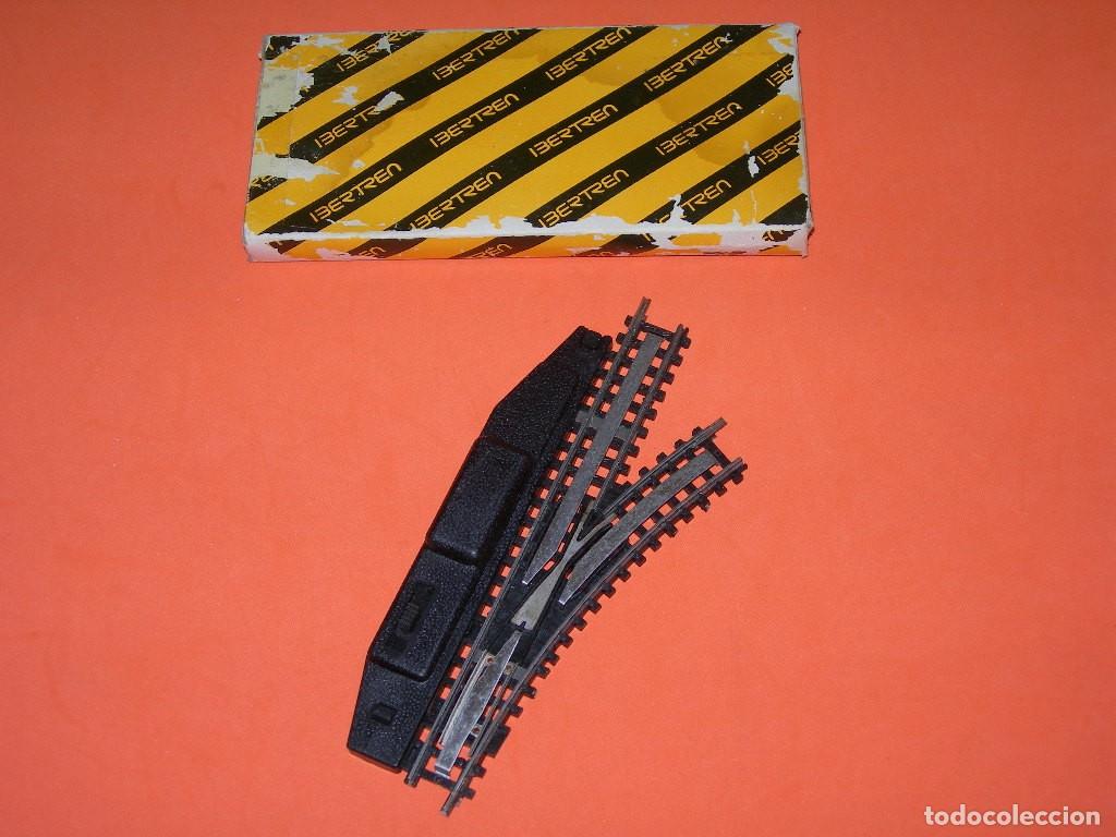 Trenes Escala: IBERTREN 3N - DESV&Iacute;O MANUAL DERECHA EN SU CAJA ORIGINAL - REF. 661 - SIN USO -
