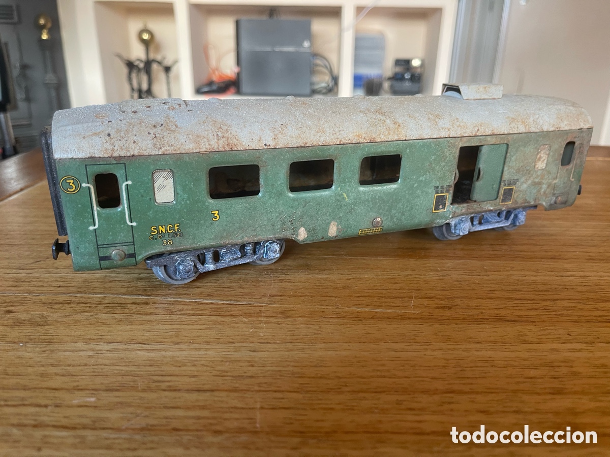 Trenes escala: Vag&oacute;n de tren JEP escala 0
