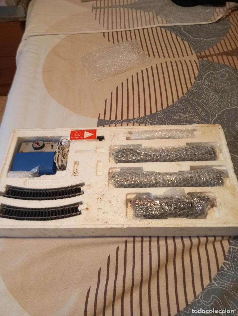 Trenes escala: tren de la E.HO.1.87 analogico completo con su caja de origen funcionando normal