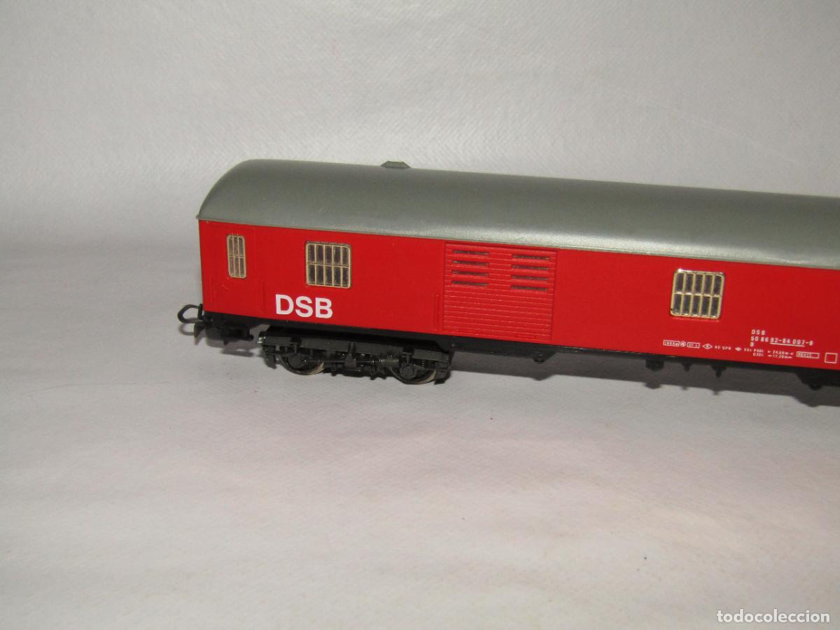 Trenes escala: Antiguo Furg&oacute;n de la DSB Danesa en Escala *H0* de IBERTREN