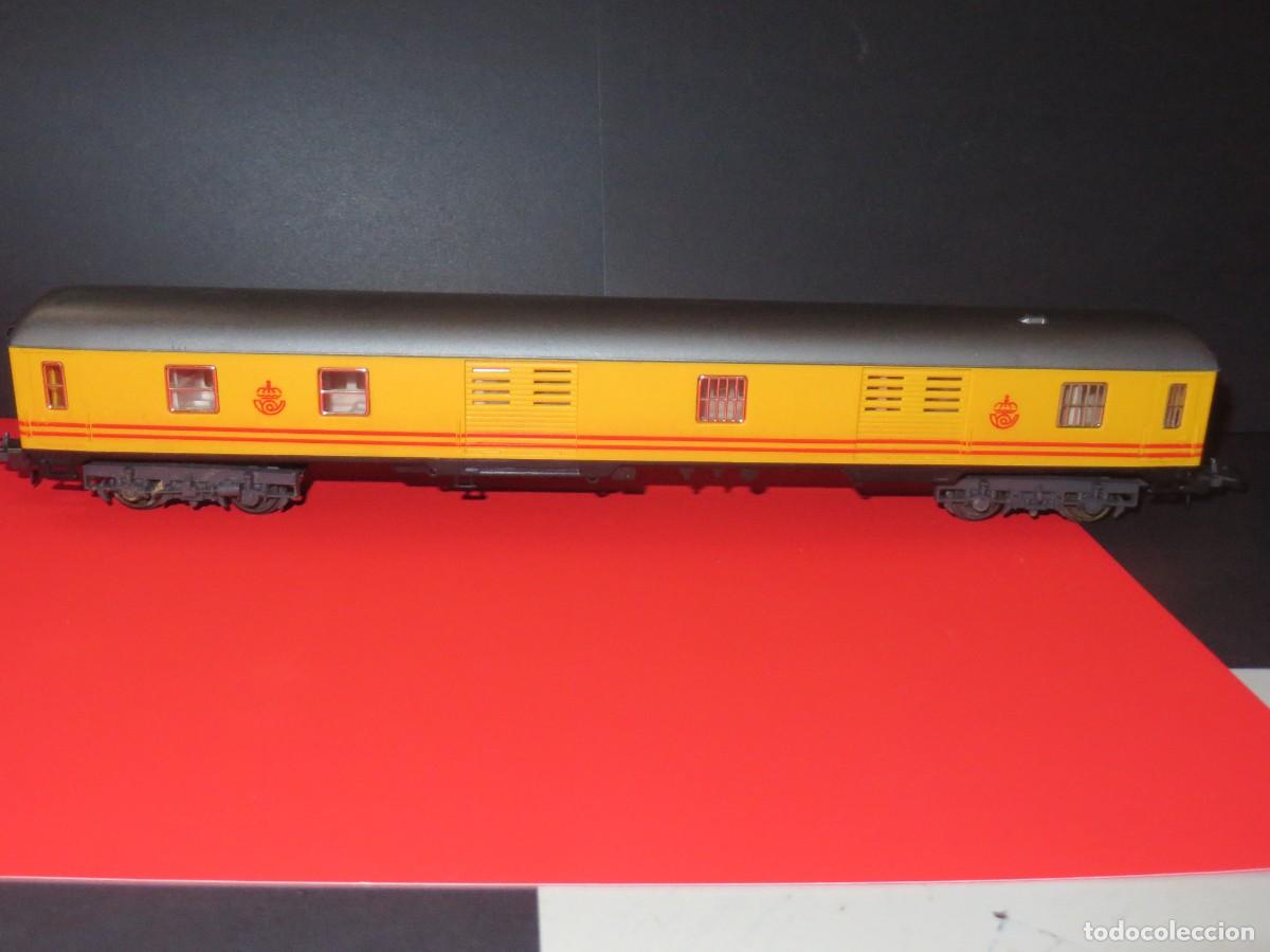 Trenes escala: VAG&Oacute;N FURGON CORREOS IBERTREN ,REF 2209. ESCALA H0