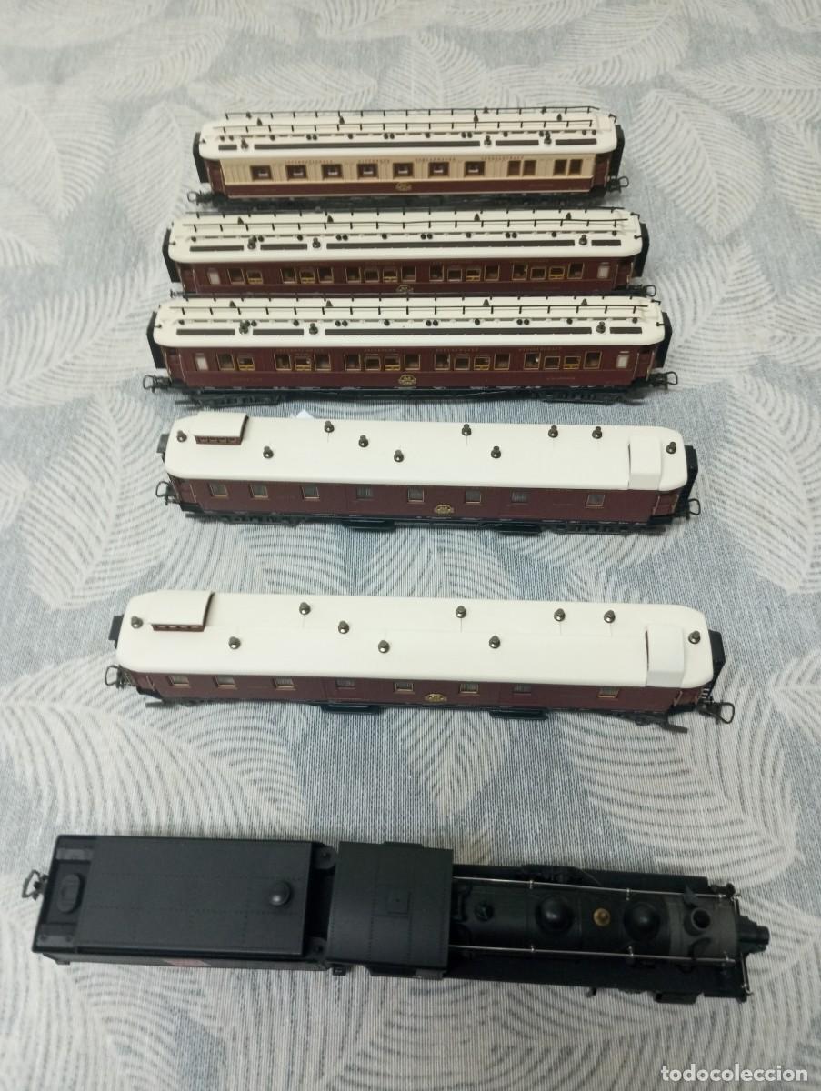 Trenes escala: tren de larga distancia de la E.HO1.87 analogico en perfecto estado