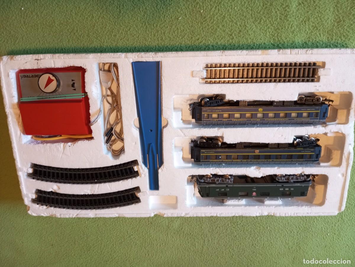 Trenes escala: caja completa de tren de IBERTREN Md 2013 de la E HO 1.87 analogico