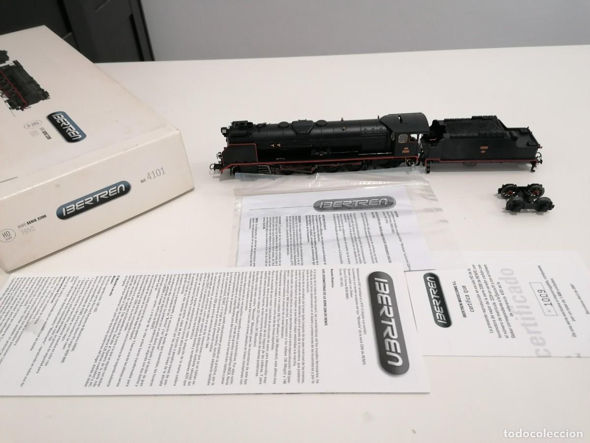 Scale Trains: Ibertren H0 4101 Locomotora de Vapor Serie 2200 Renfe Defectuosa Despiece