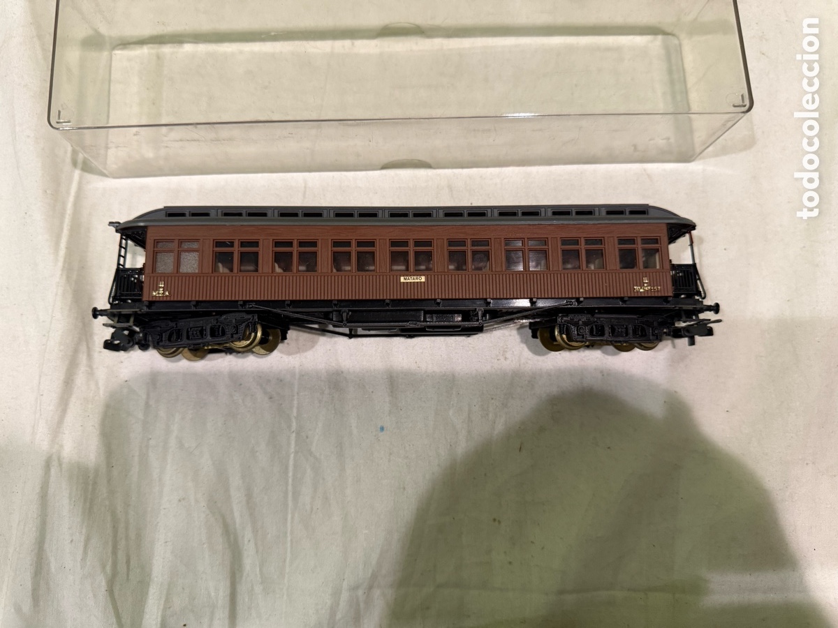 Trenes escala: Antiguo Coche de Viajeros Electrotren &ldquo;Matar&oacute;&rdquo; Ref. 5000 &ndash; Escala H0 &ndash; Con Caja