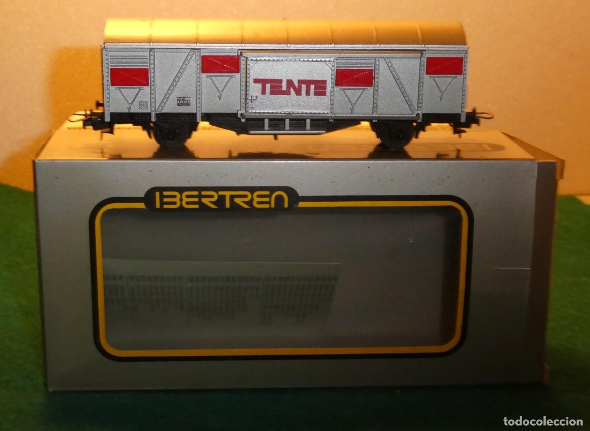 Trenes escala: VAGON IBERTREN H0 CERRADO 2 EJES REF. 2373