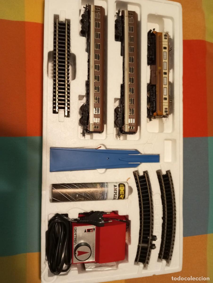 Trenes escala: caja de tren electrico Md ESTRELLA de IBERTREN de la E.HO .1.87 MUY BUEN ESTADO semi nuevo
