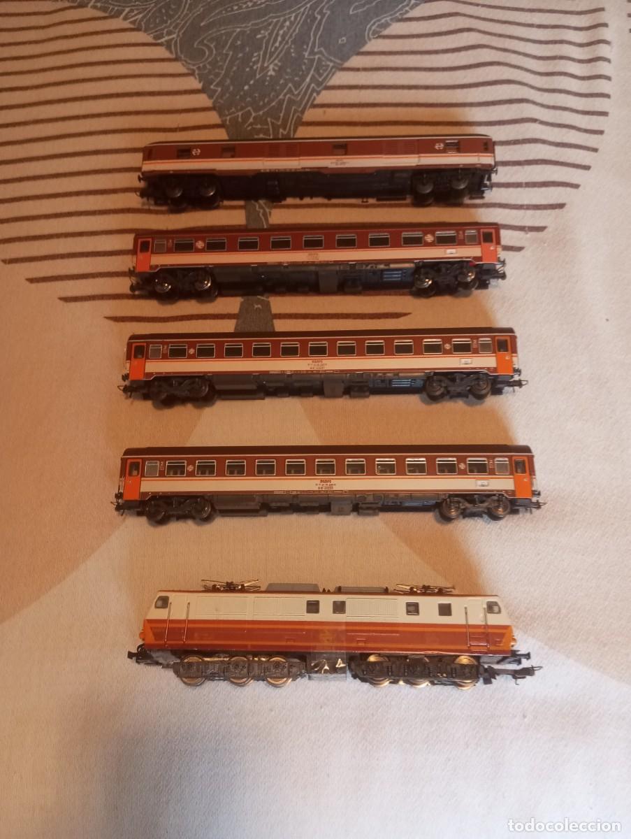 Trenes escala: tren de IBERTREN de la E.HO .1.87 analogico Md.ESTRELLA de RENFE en muy buen estado