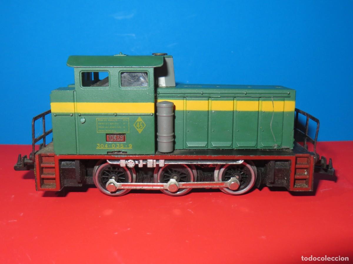 Trenes escala: LOCOMOTORA DIESEL MANIOBRAS RENFE IBERTREN ESCALA H0. REF.2101