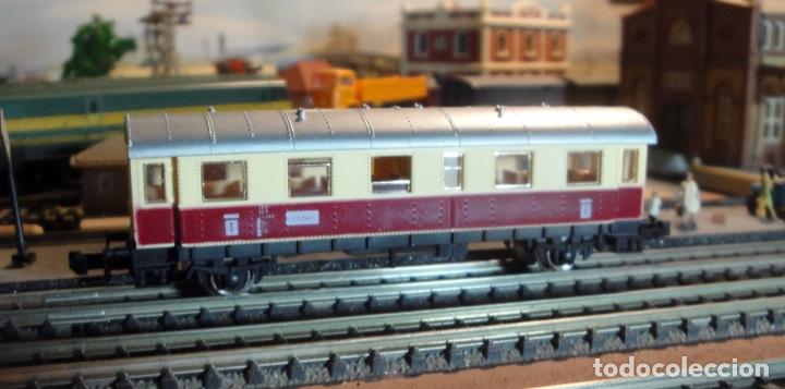 Trenes escala: Vag&oacute;n de dos ejes marfil de la DB - Foto 1