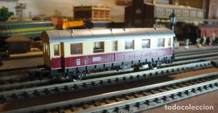 Trenes escala: Vag&oacute;n de dos ejes marfil de la DB - Foto 3
