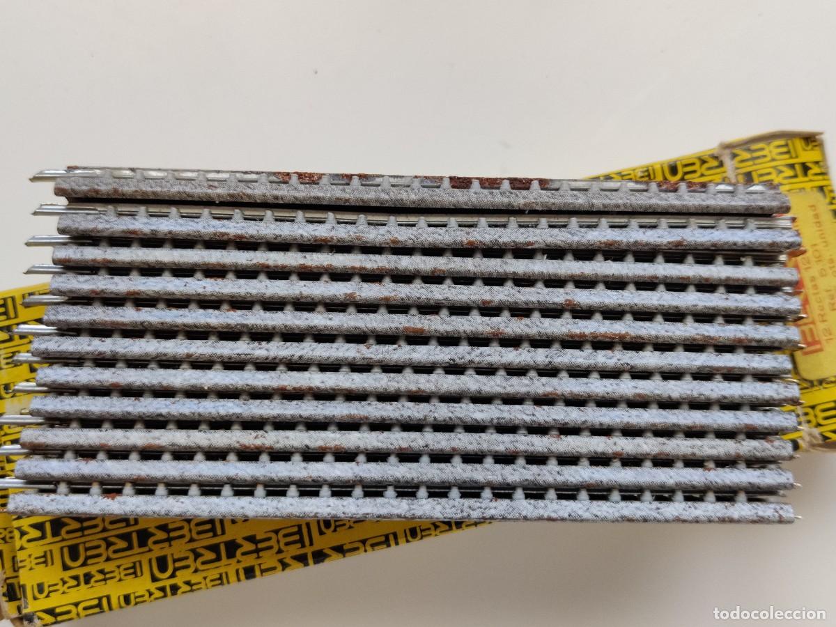 Trenes escala: IBERTREN 3N - CAJA 12 V&Iacute;AS RECTAS 120 mm BALASTO REF. 5101