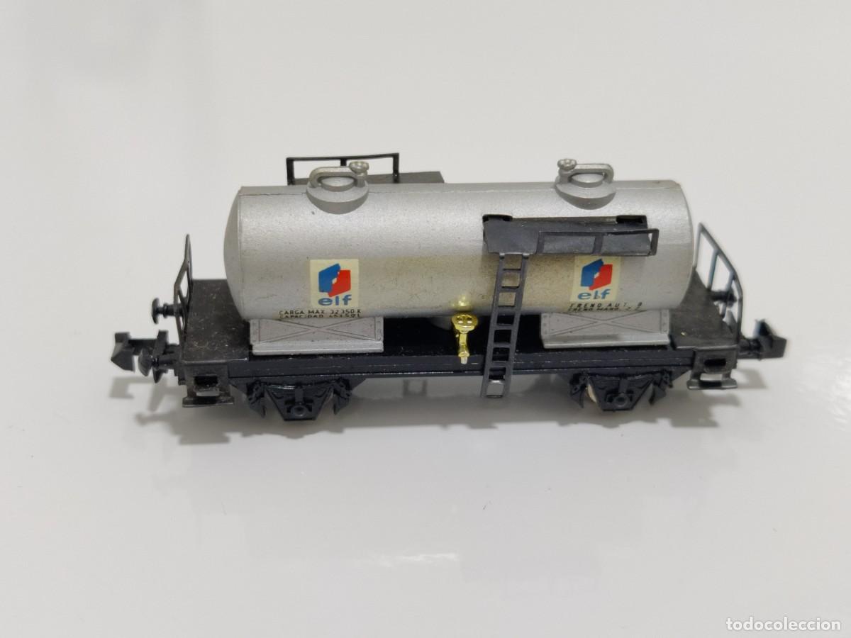 Trenes Escala: IBERTREN N - VAG&Oacute;N CISTERNA 2 EJES ELF REF. 359