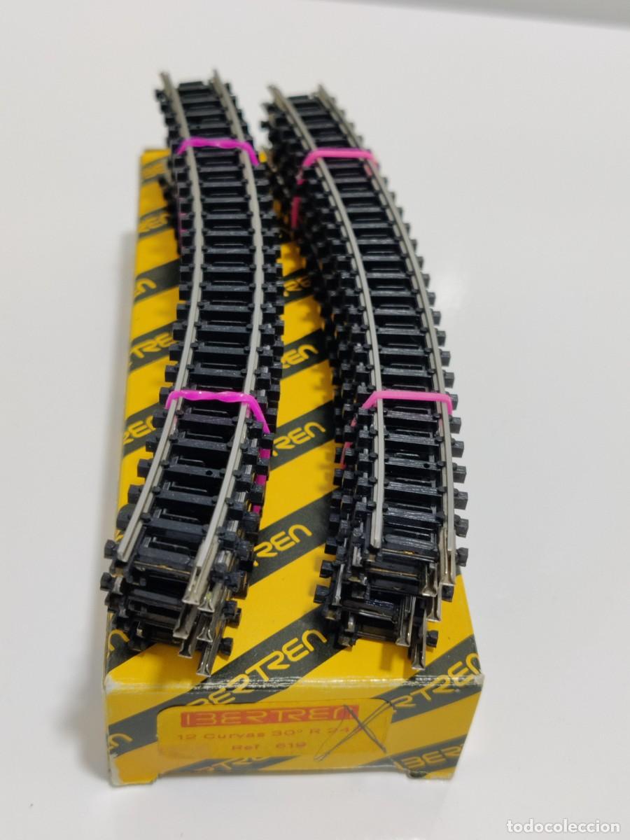 Trenes Escala: IBERTREN 3N - 11 V&Iacute;AS CURVAS R 30&deg; 249 mm REF. 619