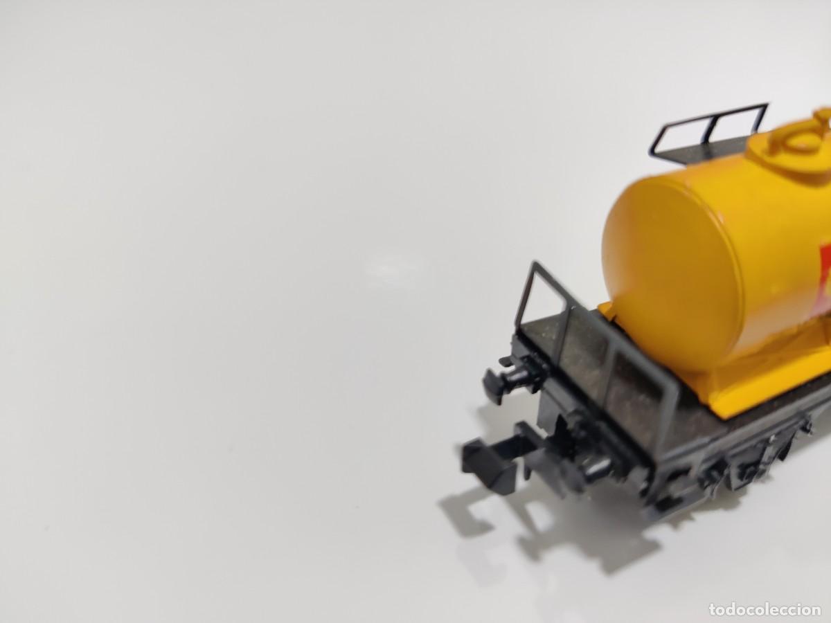 Trenes escala: IBERTREN N - CISTERNA 2 EJES SHELL REF. 352 - Foto 5