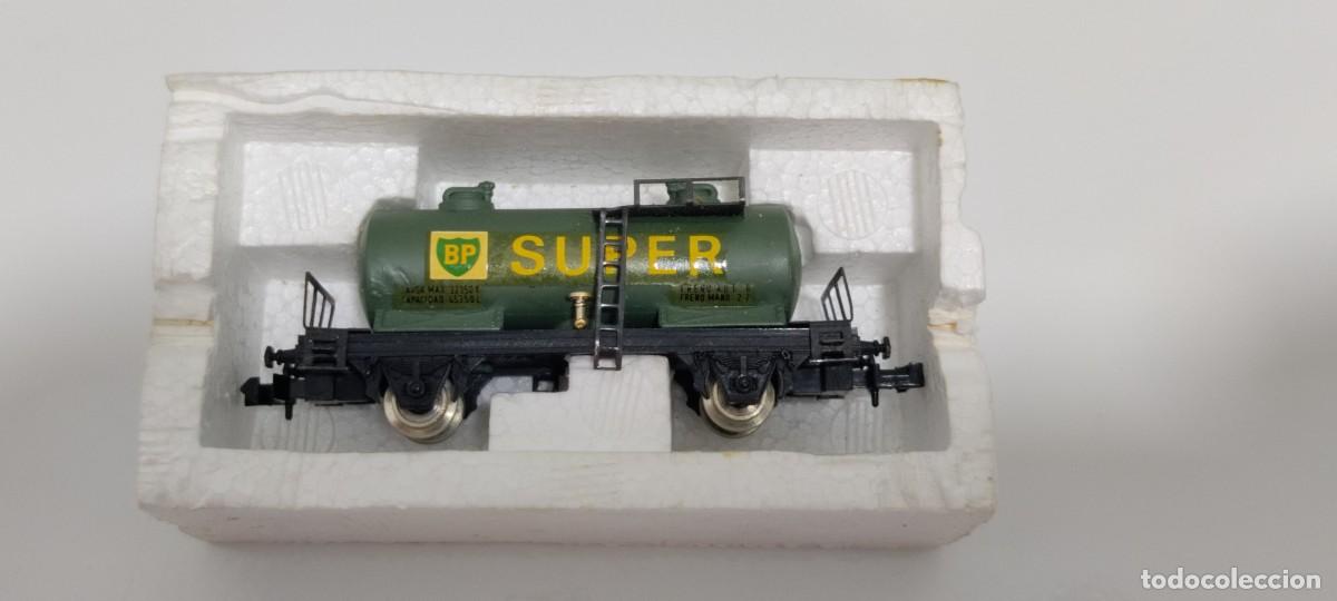 Trenes escala: IBERTREN N - VAG&Oacute;N CISTERNA 2 EJES BP REF. 3407