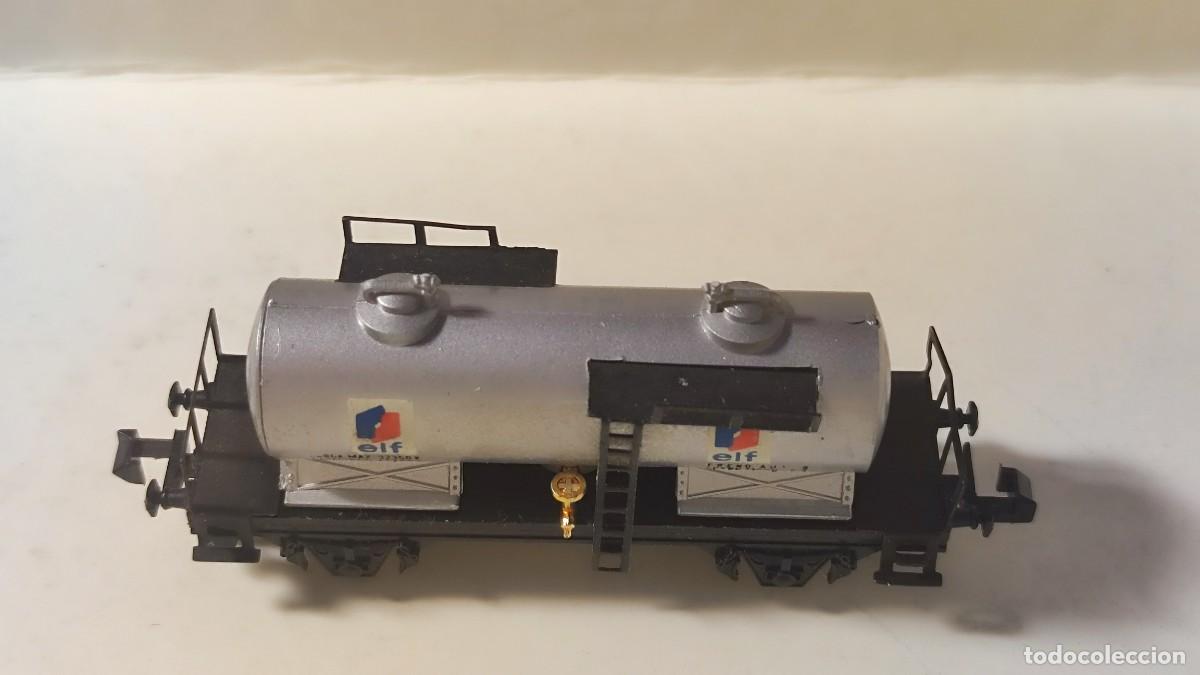 Trenes escala: Vag&oacute;n cisterna &rdquo;Elf&rdquo; - Foto 2