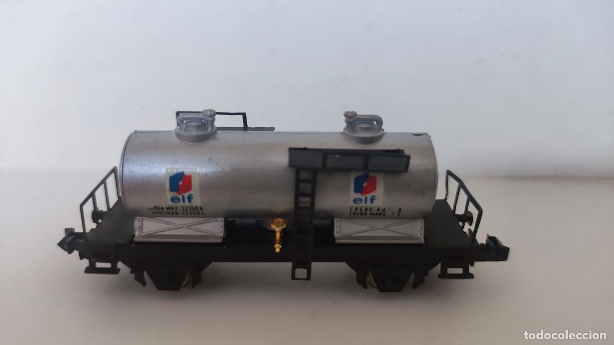Trenes escala: Vag&oacute;n cisterna &rdquo;Elf&rdquo; - Foto 1