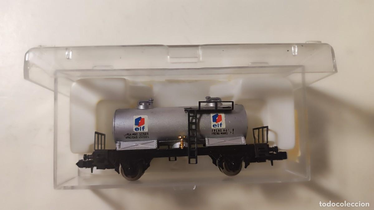 Trenes escala: Vag&oacute;n cisterna &rdquo;Elf&rdquo; - Foto 3