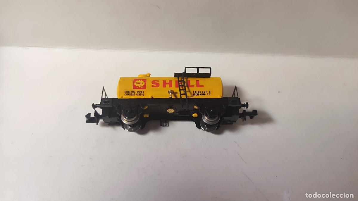 Trenes escala: Vag&oacute;n cisterna &rdquo;Shell&rdquo; - Foto 2