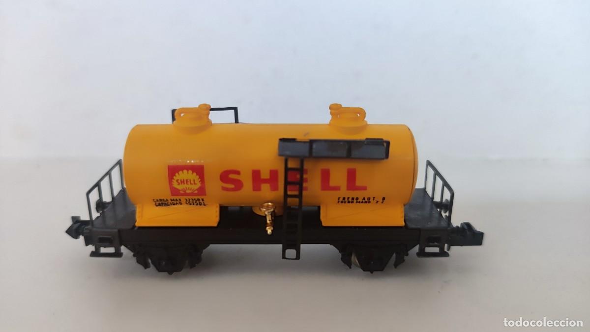 Trenes escala: Vag&oacute;n cisterna &rdquo;Shell&rdquo; - Foto 1