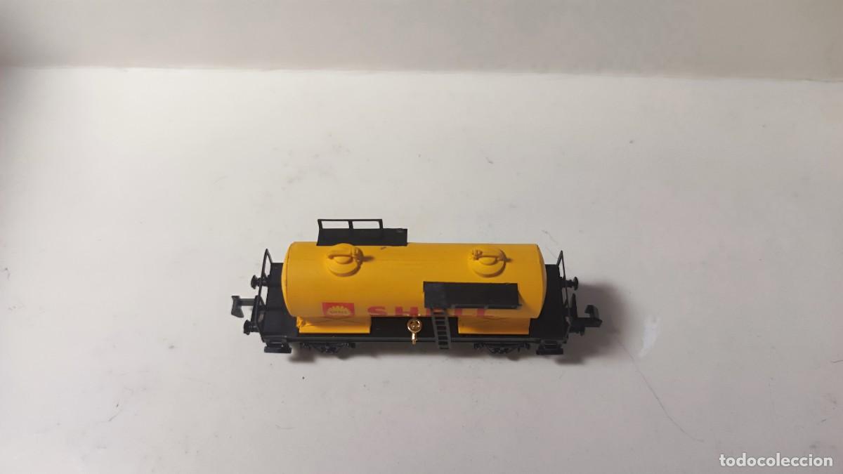 Trenes escala: Vag&oacute;n cisterna &rdquo;Shell&rdquo; - Foto 4