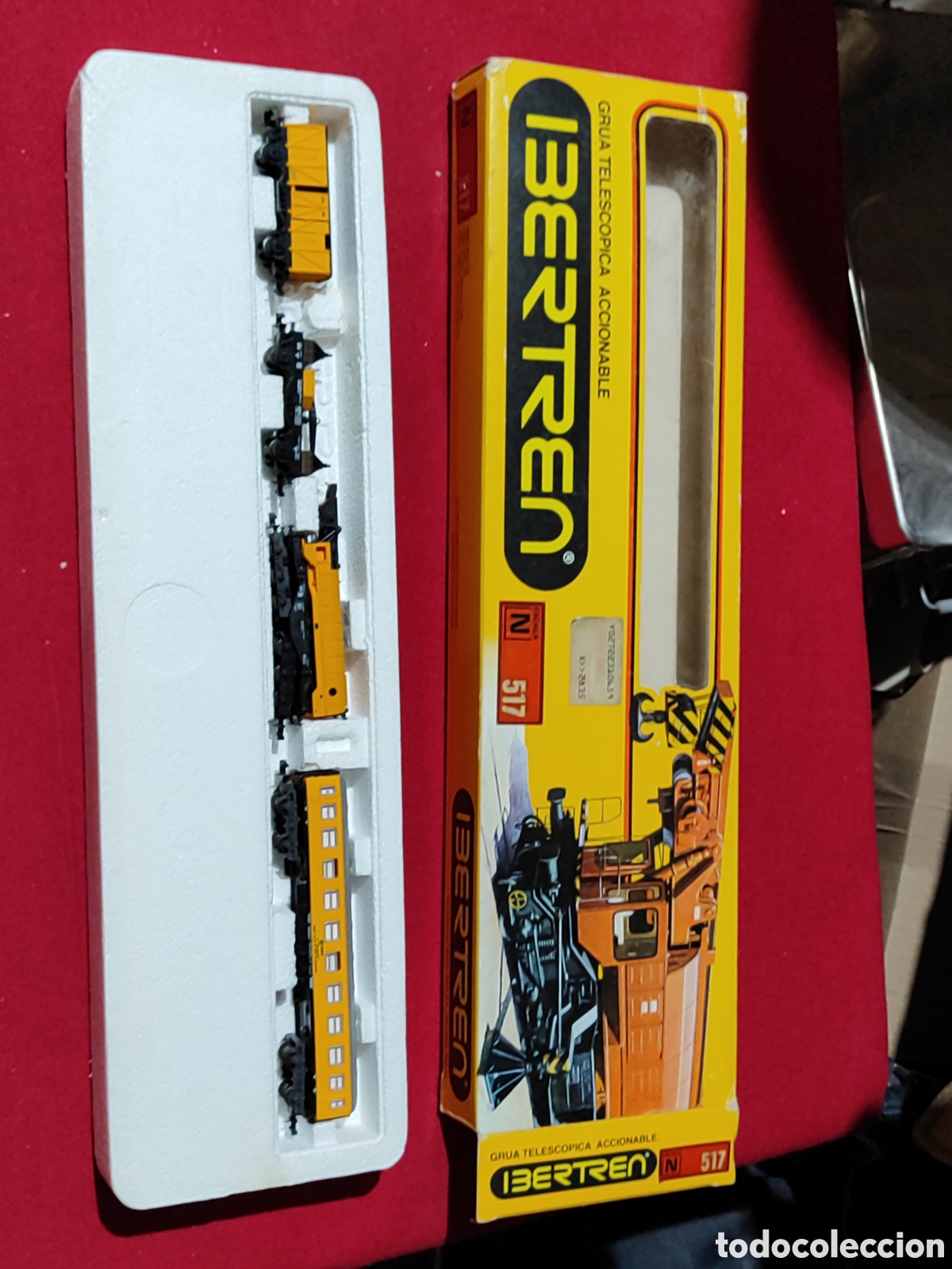 Trenes Escala: Gr&uacute;a telesc&oacute;pica accionable ibertren escala n 517 completa