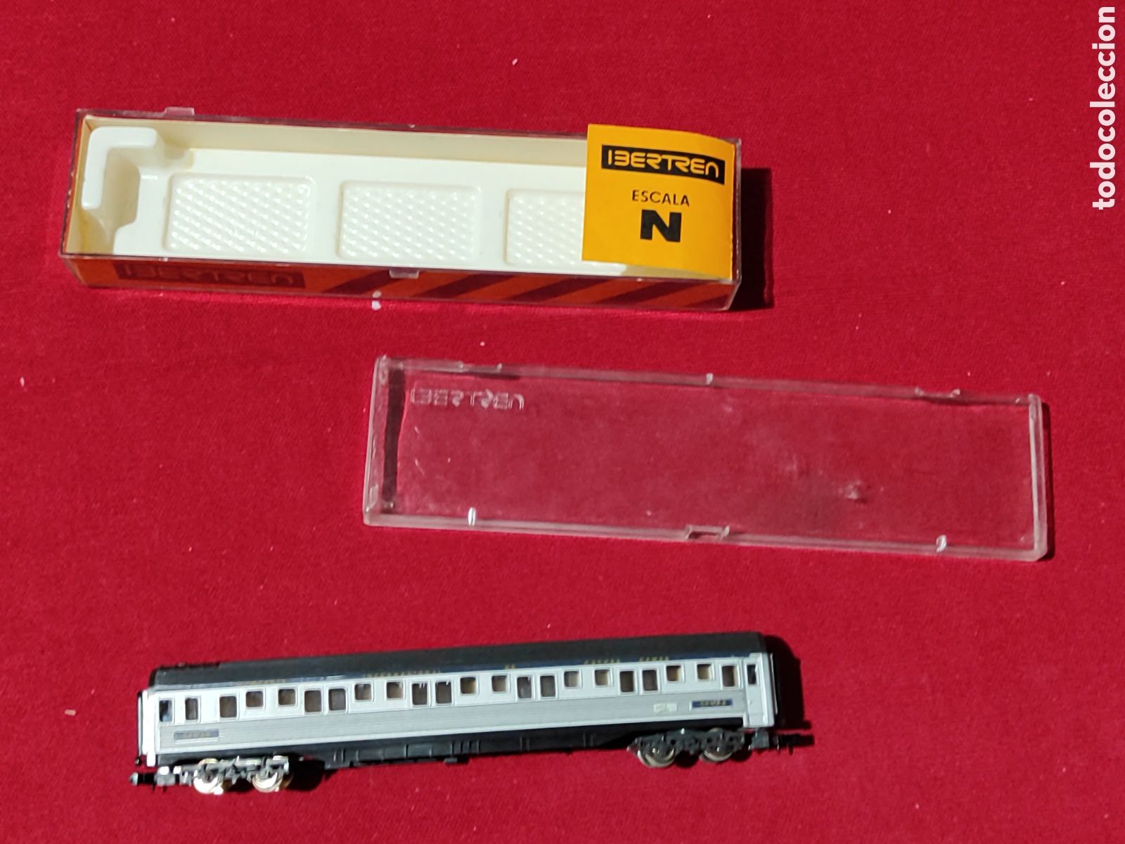 Trenes Escala: Antiguo coche cama CIWL aluminio en escala N ref 207 Ibertren