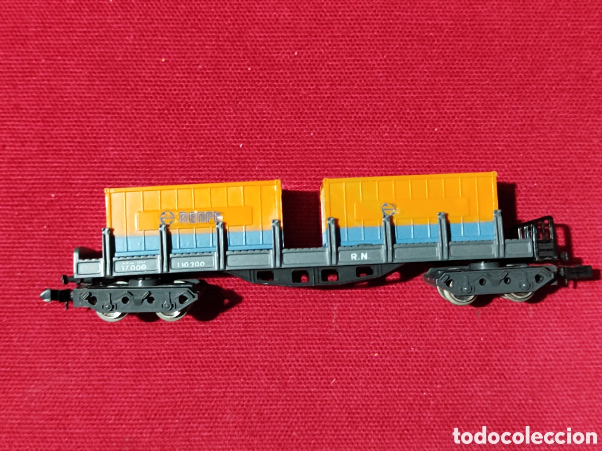 Trenes Escala: Vag&oacute;n containers Renfe ref 419 ibertren escala n