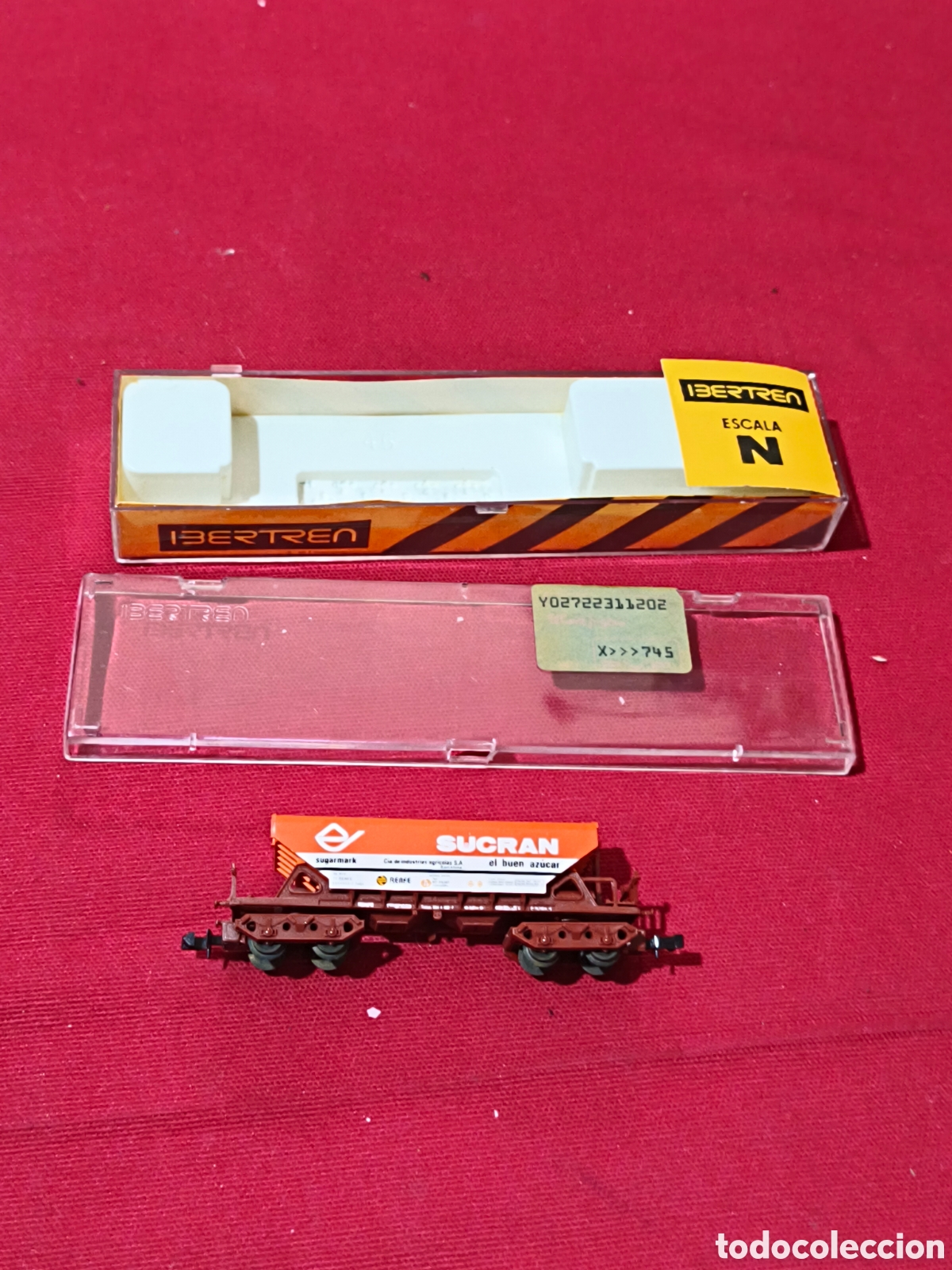 Trenes Escala: Vag&oacute;n carga SUCRAN ibertren escala n REF 476