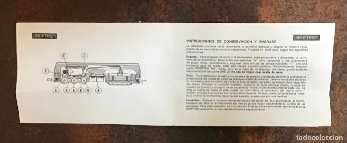 Trenes escala: IBERTREN, INSTRUCCIONES REF. 012 - Foto 3